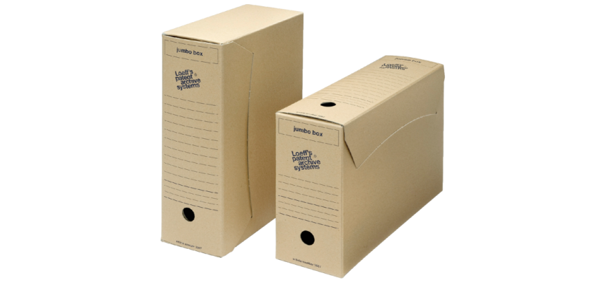 Loeff's boîte à archives communales Jumbo box, paquet de 25 pièces