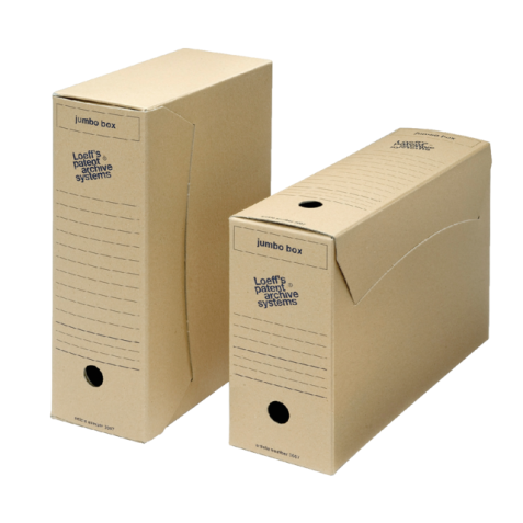 Loeff's boîte à archives communales Jumbo box, paquet de 25 pièces