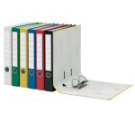 Classeur à levier Qbasic A4 50mm carton rouge