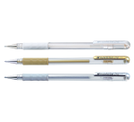 Gelschrijver Pentel K118 Grip medium goud