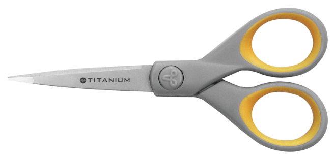 Westcott Titanium Scissors 130mm with Softgrip