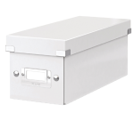 Boîte CD Leitz Click & Store WOW carton recyclé 143x136x352mm blanc