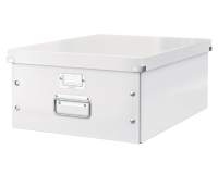 Boîte de rangement Leitz Click & Store WOW carton recyclé 350x188x450mm blanc