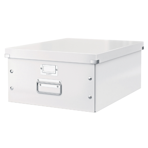 Boîte de rangement Leitz Click & Store 350x188x450mm blanc