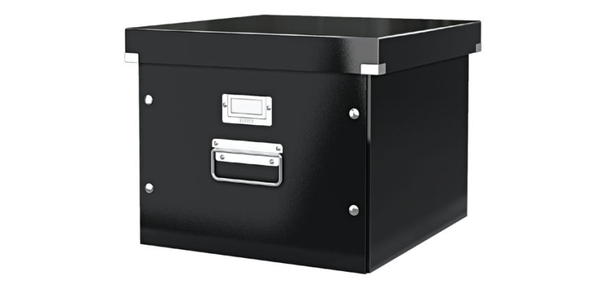 Hangmappenbox Leitz Click & Store, 357x285x367mm, zwart