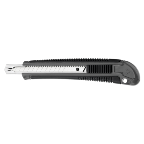 Snijmes Westcott professional 9mm met schuifsluiting grijs/zwart