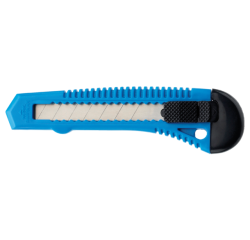 Cutter Westcott Office 18mm curseur sur glissière bleu