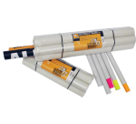 Tube d’expédition CleverPack A1 650x50x1,5mm + embouts blanc 5 pièces