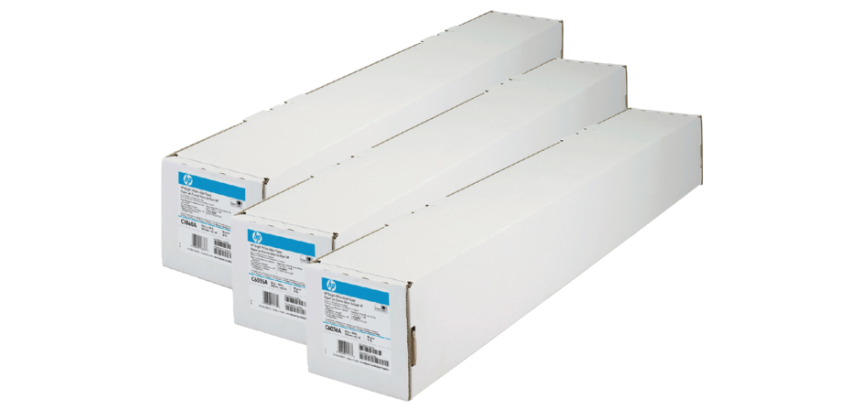 Papier jet d’encre HP Q1412A 610mmx30,5m 120g Universal couché