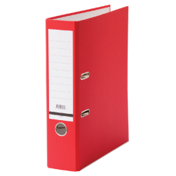 Ordner Qbasic A4 80mm karton rood