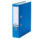 Classeur à levier Qbasic A4 80mm carton bleu