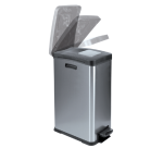 Poubelle à pédale EKO Rejoice 30 litres Inox mat