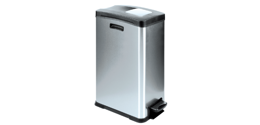 Pedal Bin EKO Rejoice 30 Liters Matte Stainless Steel