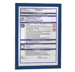 DE_Durable Duraframe ft A4, bleu, paquet de 2 pièces