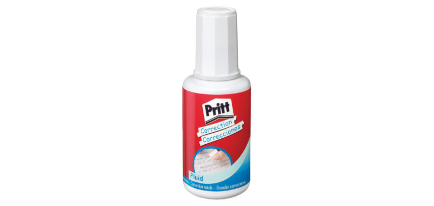 Pritt Korrekturflüssigkeit Flasche mit Pinsel 20ml