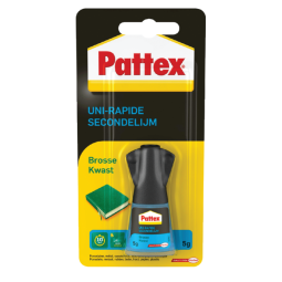 Colle seconde Pattex avec pinceau flacon 5g blister