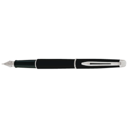 Stylo plume Waterman Hémisphère Noir Mat CT Fin