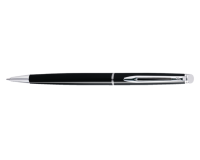 Stylo bille Waterman Hémisphère Noir Laqué CT Medium