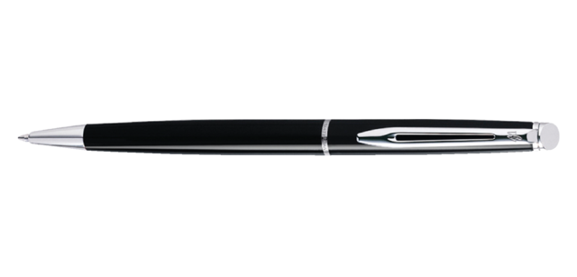Balpen Waterman Hémisphère black lacquer CT medium