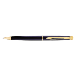 Stylo bille Waterman Hémisphère Noir Laqué GT Medium