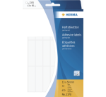 Etiket HERMA 2370 13x50mm wit 672 stuks