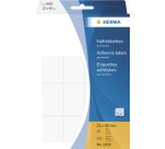 Etiquette HERMA 2450 25x40mm blanc 512 pièces