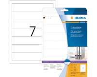 Etiquette dorsale HERMA 5090 Smal 38x192mm adhésive blanc