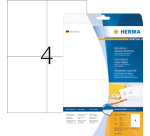 HERMA Etikett 4229 105x148mm A6 Korrektur weiß 100 Stück