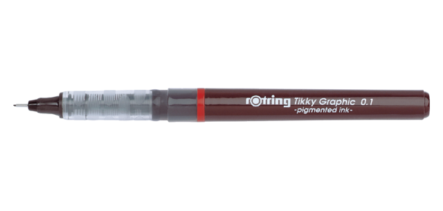 Fineliner rOtring Tikky Graphic 0,1 mm