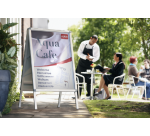 Nobo couvertures de reserve pour porte-affiche A1 (Nobo réf 1902206), paquet de 2 pièces