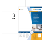 HERMA Label 4664 210x99mm perforated white 300 pieces