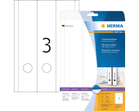 HERMA Rückenschilder 5135 Groß/Lang 61x297mm selbstklebend weiß