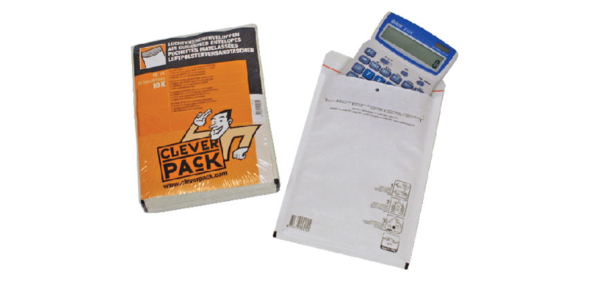 Enveloppe à bulles CleverPack n°14 200x275mm blanc 10 pièces