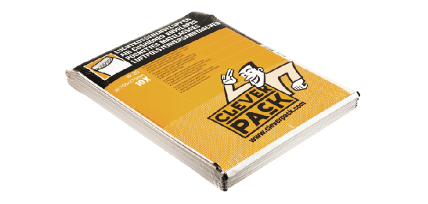 Enveloppe à bulles CleverPack n°20 370x480mm blanc 10 pièces