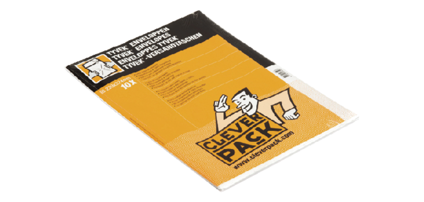 CleverPack Tyvek Envelope C4 229x324mm AC white 10 pieces