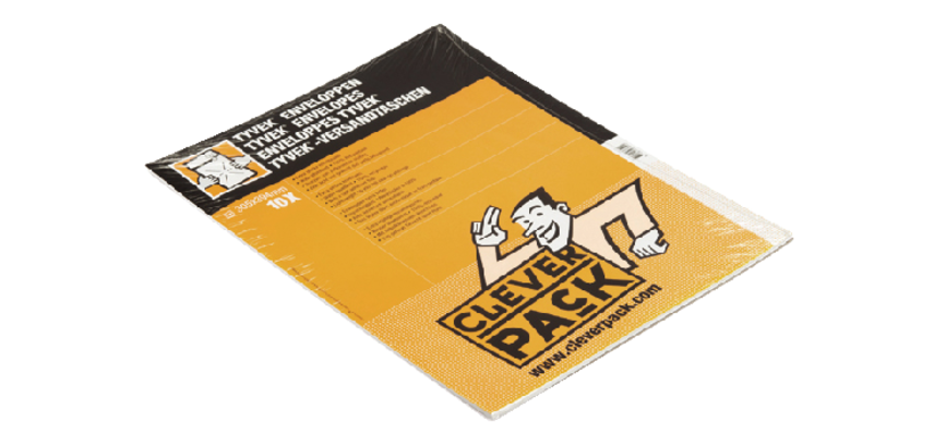 CleverPack Tyvek Envelope E4 305x394mm White 10 pieces