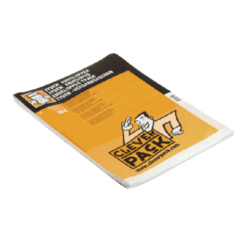 Enveloppe à soufflet CleverPack Tyvek 250x353x38mm blanc 10 pièces
