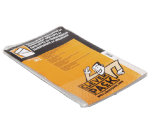 Envelop CleverPack akte A4 220x300mm zelfklevend transparant 50 stuks