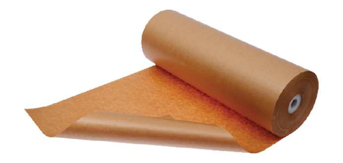 Gestreiftes Kraftpackpapier 60g 100cmx100m Rolle