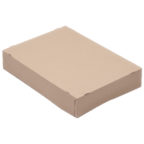 Boîte pliable CleverPack A4 305x218x55mm pour 500fls brun 10 pièces