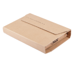 Wikkelverpakking CleverPack ringband zelfklevend bruin pak à 10 stuks