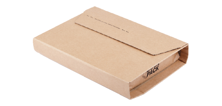 Wikkelverpakking CleverPack ringband zelfklevend bruin pak à 10 stuks