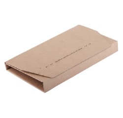 Wikkelverpakking CleverPack A5 zelfklevend bruin pak à 25 stuks