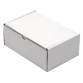 Boîte postale CleverPack carton ondulé 220x160x90mm blanc 5 pièces