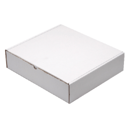 Boîte postale CleverPack carton ondulé 330x300x80mm blanc 5 pièces