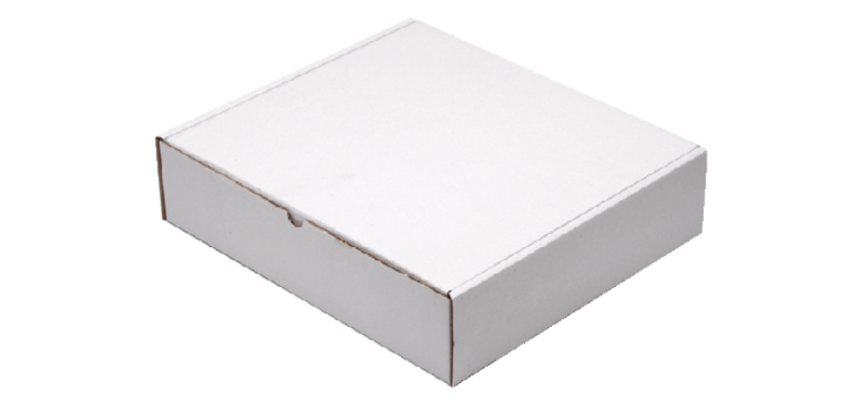 CleverPack corrugated cardboard mailbox 330x300x80mm white 5 pieces