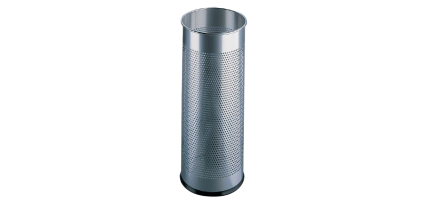 Durable Umbrella Stand 3350-23 Perforated 620x260mm Silver