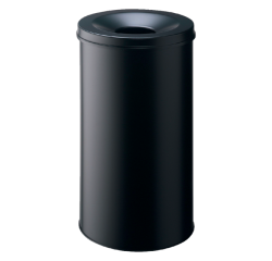 Corbeille à papier Durable 3307-01 anti-feu ronde 60L noir