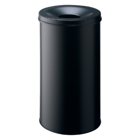 Corbeille à papier Durable 3307-01 anti-feu ronde 60L noir