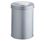 Corbeille à papier Vepa Bins anti-feu 15L 26cm gris